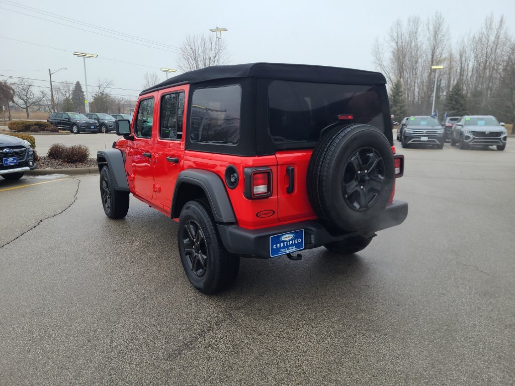 Used 2021 Jeep Wrangler Unlimited Sport AWD/4WD image 3