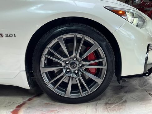 Used 2019 INFINITI Q50 Red Sport 400 w/ Sensory Package AWD/4WD image 29