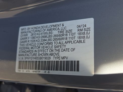 Used 2025 Honda Pilot TrailSport image 36