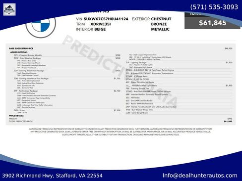 Used 2017 BMW X3 xDrive35i AWD/4WD image 38