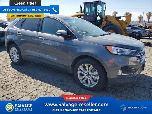 Used 2022 Ford Edge Titanium AWD/4WD image 5