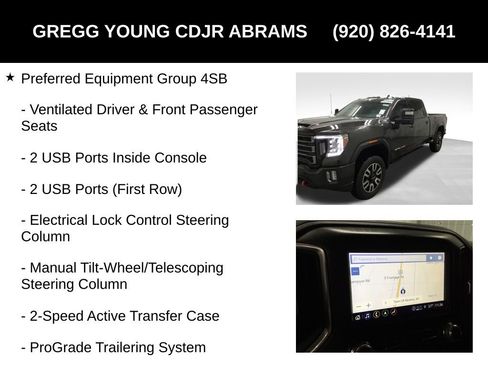 Used 2021 GMC Sierra 3500 AT4 w/ AT4 Preferred Package image 25