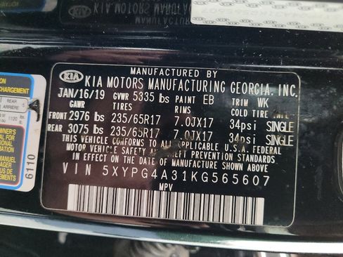 Used 2019 Kia Sorento L FWD image 33