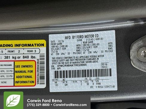New 2026 Ford Bronco Sport Big Bend AWD/4WD image 33