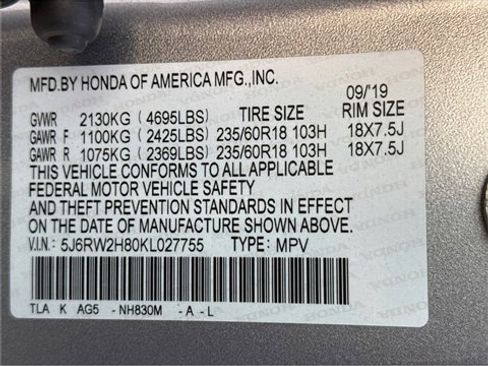 Used 2019 Honda CR-V EX-L image 26