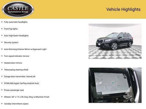 Certified 2022 Subaru Ascent Limited w/ Technology Package image 7