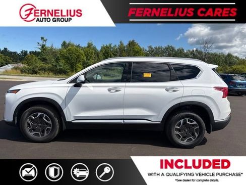 Used 2023 Hyundai Santa Fe Blue AWD/4WD image 4