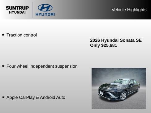 Used 2026 Hyundai Sonata SE FWD image 8