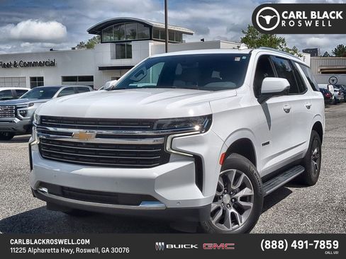 Used 2022 Chevrolet Tahoe LT w/ LT Signature Package AWD/4WD image 1
