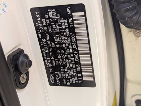 Used 2012 Hyundai Tucson Limited w/ Premium Pkg image 30