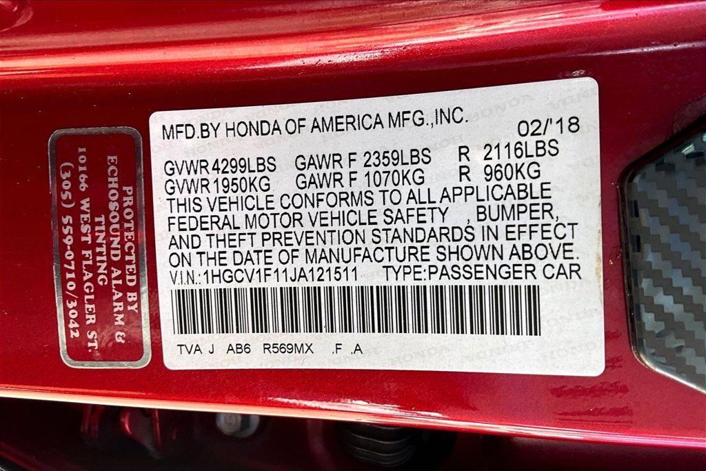 Used 2018 Honda Accord LX image 35
