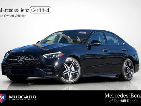 Certified 2023 Mercedes-Benz C 300 Sedan w/ AMG Line w/ Night Package image 1