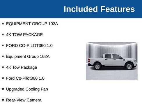 New 2025 Ford Maverick XL w/ 4K Tow Package AWD/4WD image 4