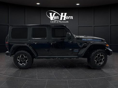 Used 2021 Jeep Wrangler Unlimited Rubicon 4xe w/ Steel Bumper Group image 2
