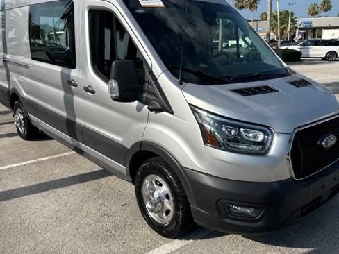 Certified 2023 Ford Transit 350 148 High Roof Extended AWD w/ Load Area Protection Package image 2