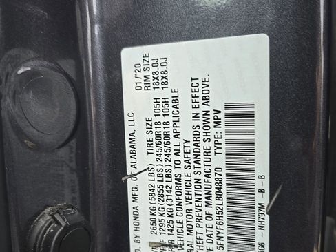 Used 2020 Honda Pilot EX-L image 9
