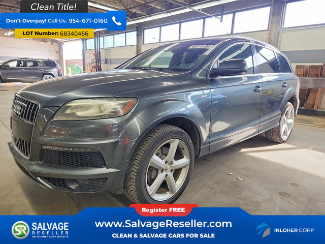 Used 2013 Audi Q7 3.0T S line Prestige w/ S Line Pkg AWD/4WD image 1