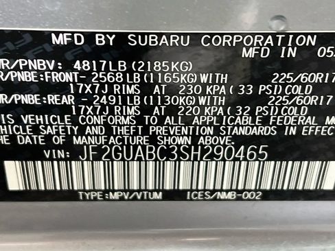 Used 2025 Subaru Crosstrek 2.0i AWD/4WD image 25