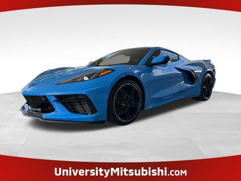 Used 2021 Chevrolet Corvette Stingray Preferred Cpe w/ Z51 Performance Package RWD image 1