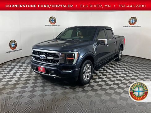 Used 2021 Ford F150 Platinum w/ Equipment Group 701A High image 1
