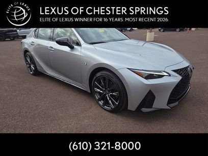 Certified 2025 Lexus IS 350 F Sport w/ Navigation Package