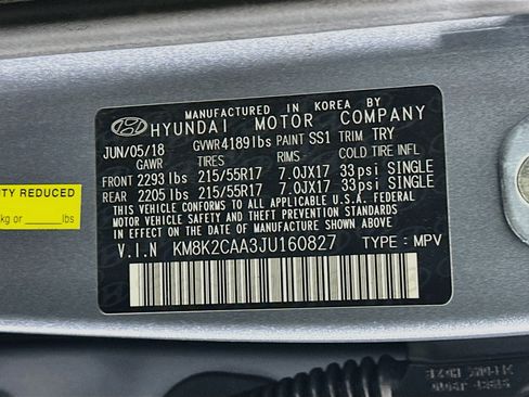 Used 2018 Hyundai Kona SEL AWD/4WD image 12