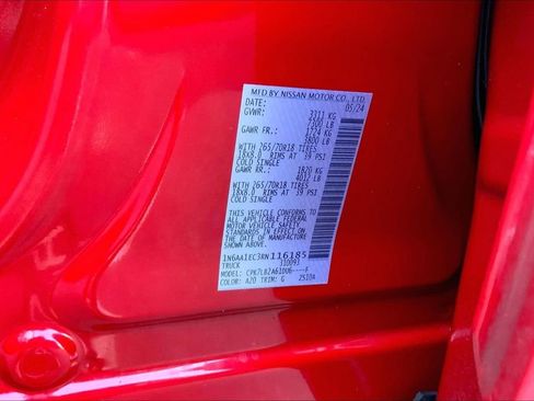 Used 2024 Nissan Titan SV w/ Accessory Utility Package image 14