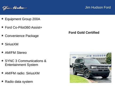 Certified 2024 Ford Bronco Sport Big Bend w/ Convenience Package AWD/4WD image 12