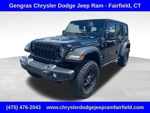 Certified 2025 Jeep Wrangler Unlimited Sport S 4xe AWD/4WD image 3