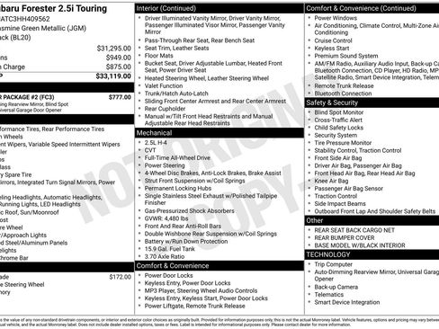 Used 2017 Subaru Forester 2.5i Touring w/ Popular Package #2 image 21