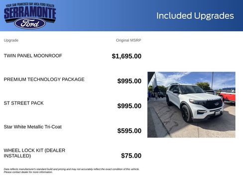 Used 2020 Ford Explorer ST w/ ST Street Pack AWD/4WD image 15