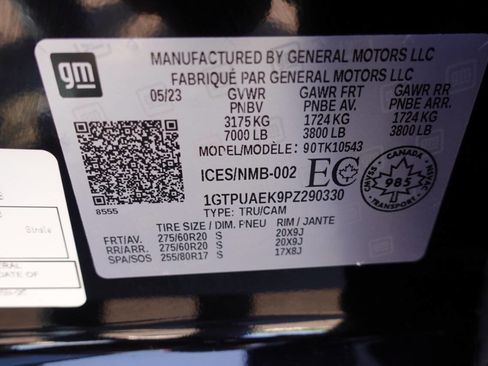Used 2023 GMC Sierra 1500 Pro w/ Graphite Edition AWD/4WD image 19