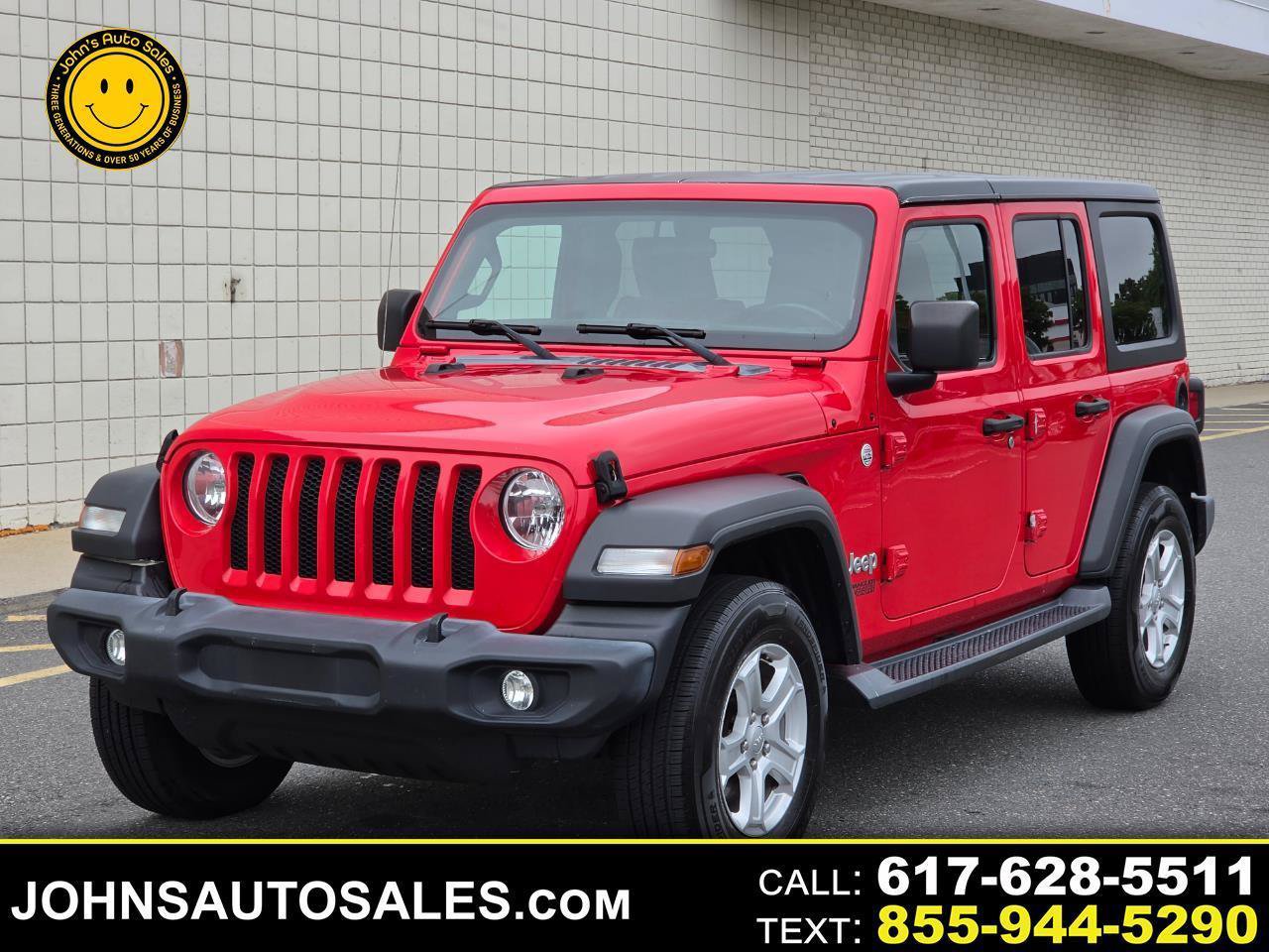 Used 2021 Jeep Wrangler Unlimited Sport AWD/4WD image 1