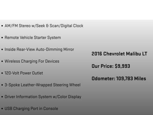 Used 2016 Chevrolet Malibu LT image 18