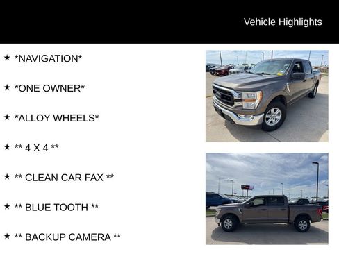 Used 2022 Ford F150 XLT w/ Equipment Group 301A Mid AWD/4WD image 4