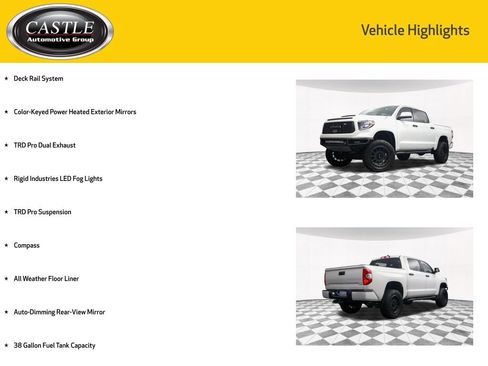 Used 2020 Toyota Tundra TRD Pro AWD/4WD image 7