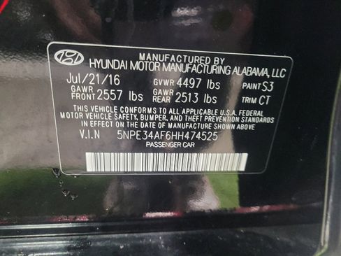 Used 2017 Hyundai Sonata Sport w/ Value Edition Package 02 image 33