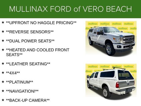 Used 2016 Ford F250 Platinum w/ FX4 Off-Road Package image 5