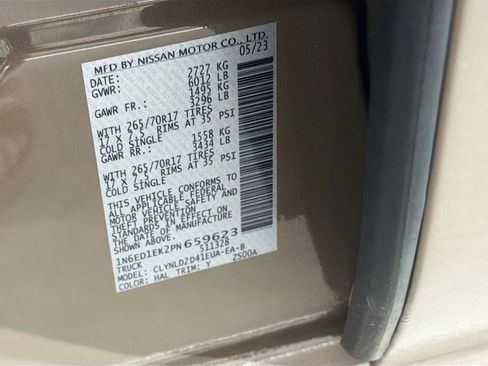 Used 2023 Nissan Frontier PRO-4X w/ Pro-4X Premium Package AWD/4WD image 36