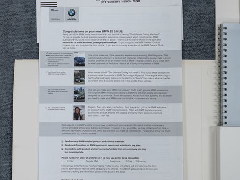 Used 2002 BMW Z8 RWD image 53