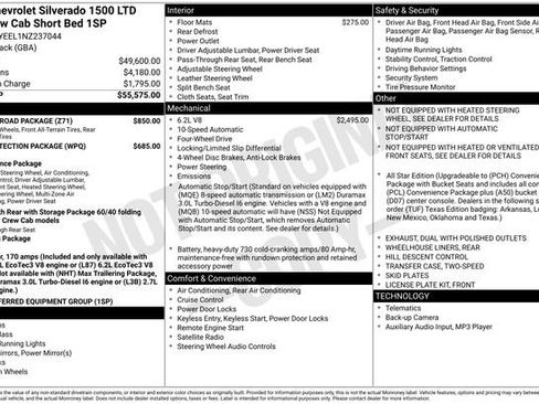 Certified 2022 Chevrolet Silverado 1500 RST w/ Z71 Off-Road Package image 33