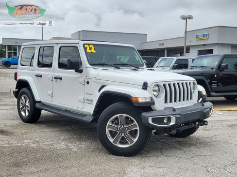 Used 2022 Jeep Wrangler Unlimited Sahara image 1
