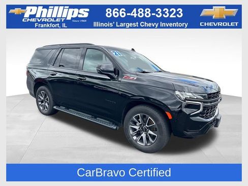 Certified 2021 Chevrolet Tahoe Z71 w/ Z71 Off-Road Package AWD/4WD image 1