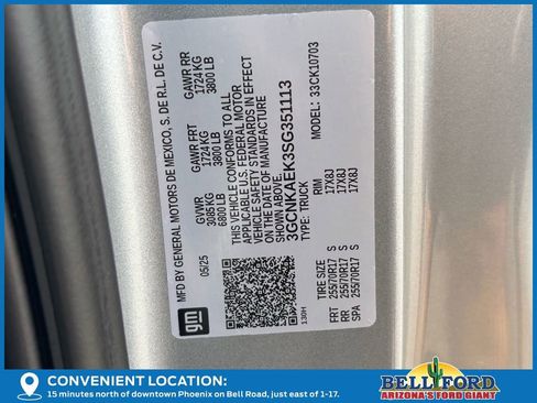 Used 2025 Chevrolet Silverado 1500 W/T w/ Trailering Package image 29