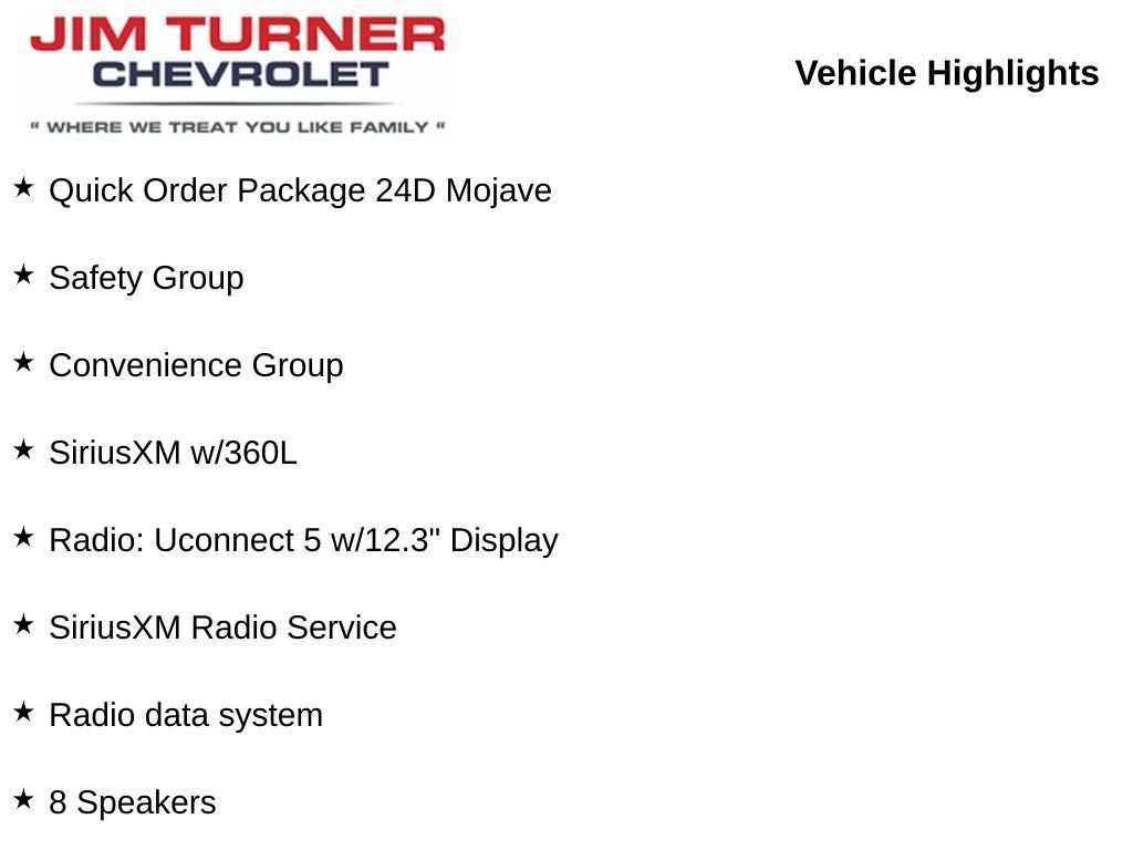 Used 2024 Jeep Gladiator Mojave w/ Safety Group AWD/4WD image 7