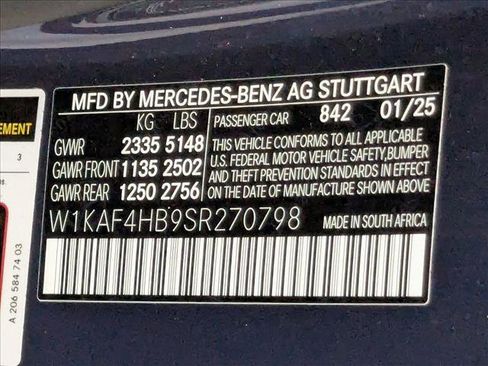 New 2025 Mercedes-Benz C 300 4MATIC Sedan image 19