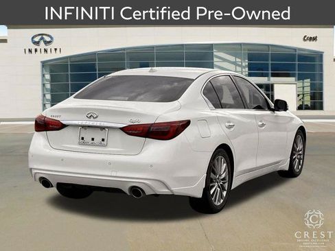 Certified 2023 INFINITI Q50 Luxe w/ Cargo Package RWD image 3