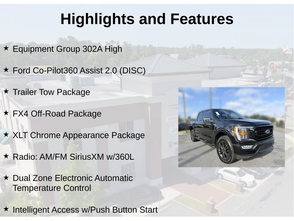 Used 2022 Ford F150 XLT w/ Equipment Group 302A High AWD/4WD image 5