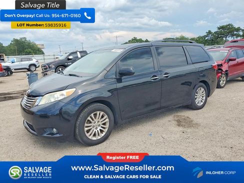 Used 2015 Toyota Sienna XLE w/ XLE Navigation Package FWD image 1