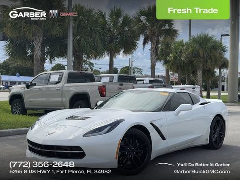 Used 2016 Chevrolet Corvette Stingray Coupe w/ 3LT Preferred Equipment Group RWD image 1